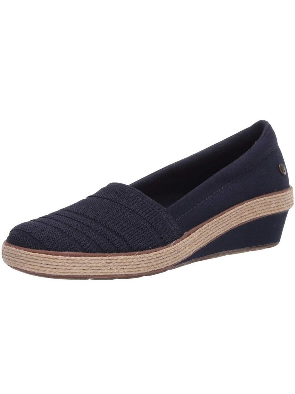 Grasshoppers Quinn Canvas Wedge Size 9.5